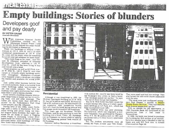 empty buildings stories of blunders