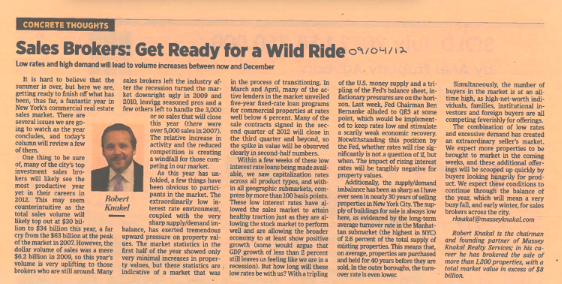 sales brokers get ready for a wild ride