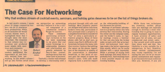 the case for networking