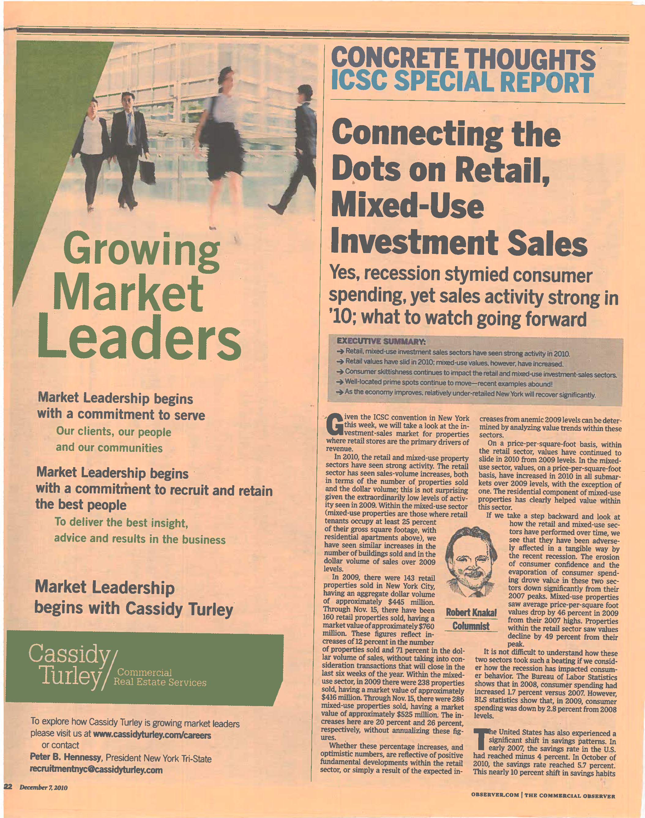 Concrete Thoughts - Connecting the Dots on Retail, Mixed-Use Investment Sales - Dec 7 2010_Page_1