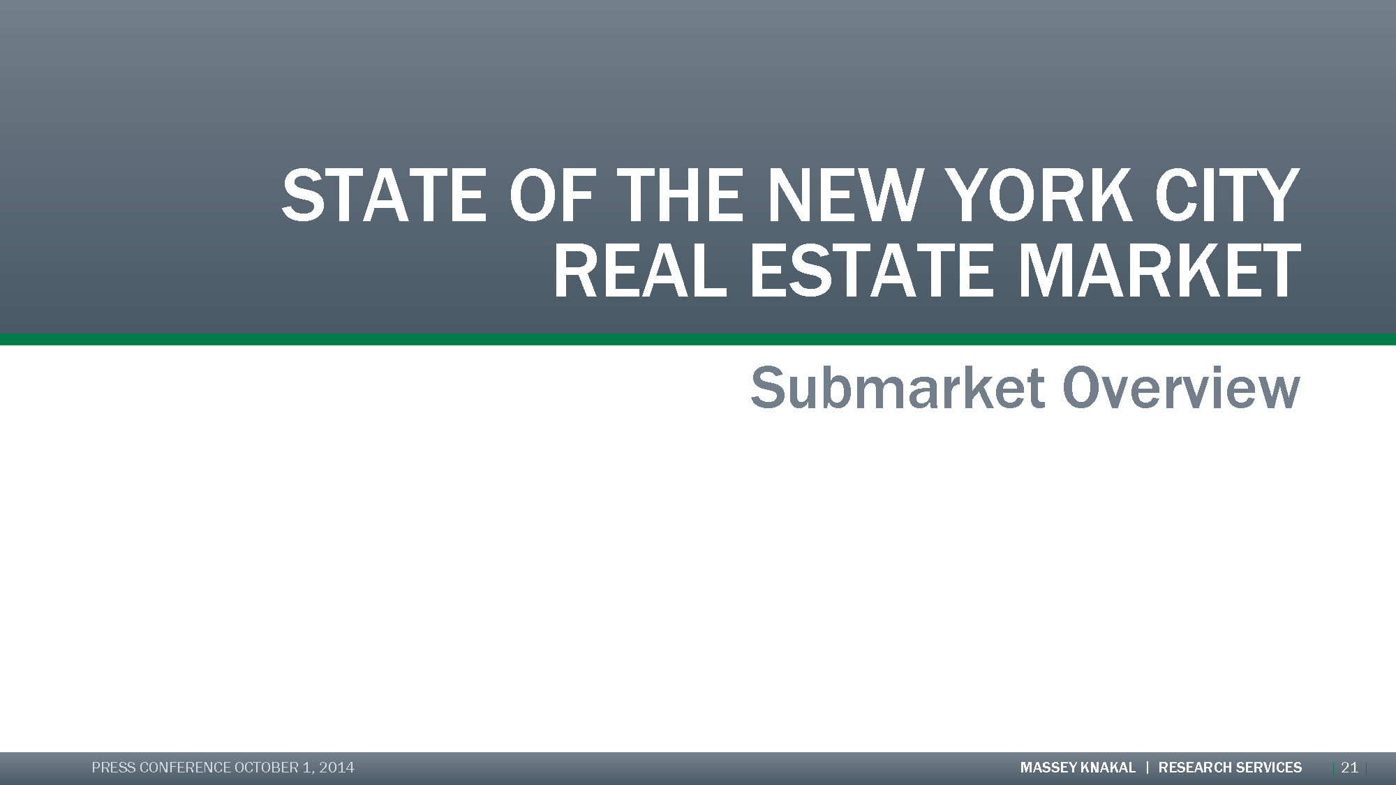 Slides 21-27 (Manhattan) - 3Q14 state of the real estate market 10_01_2014_Page_1