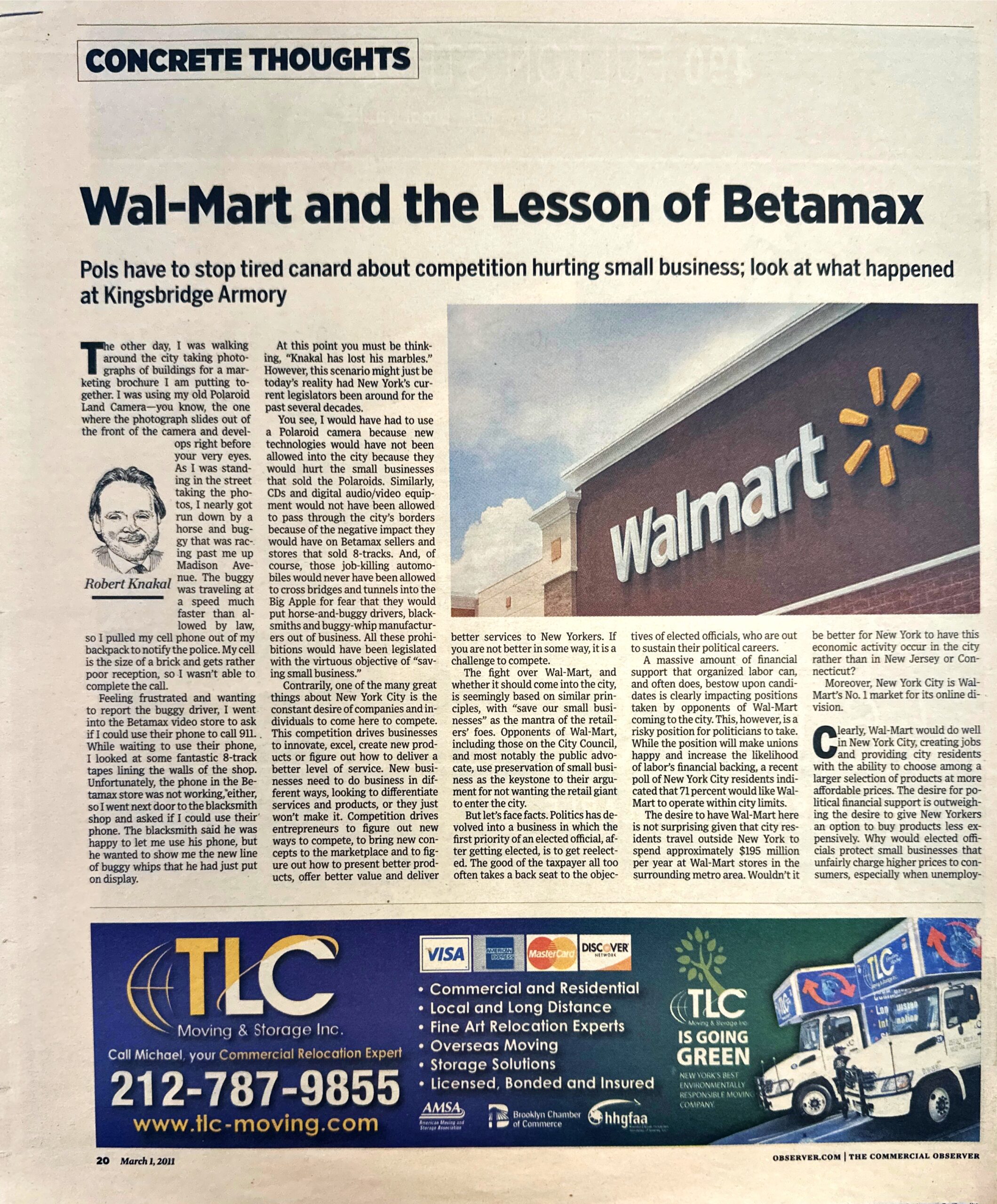 3-1 Concrete Thoughts - Wal-Mart and the Lesson of Betamax - March 1 2011