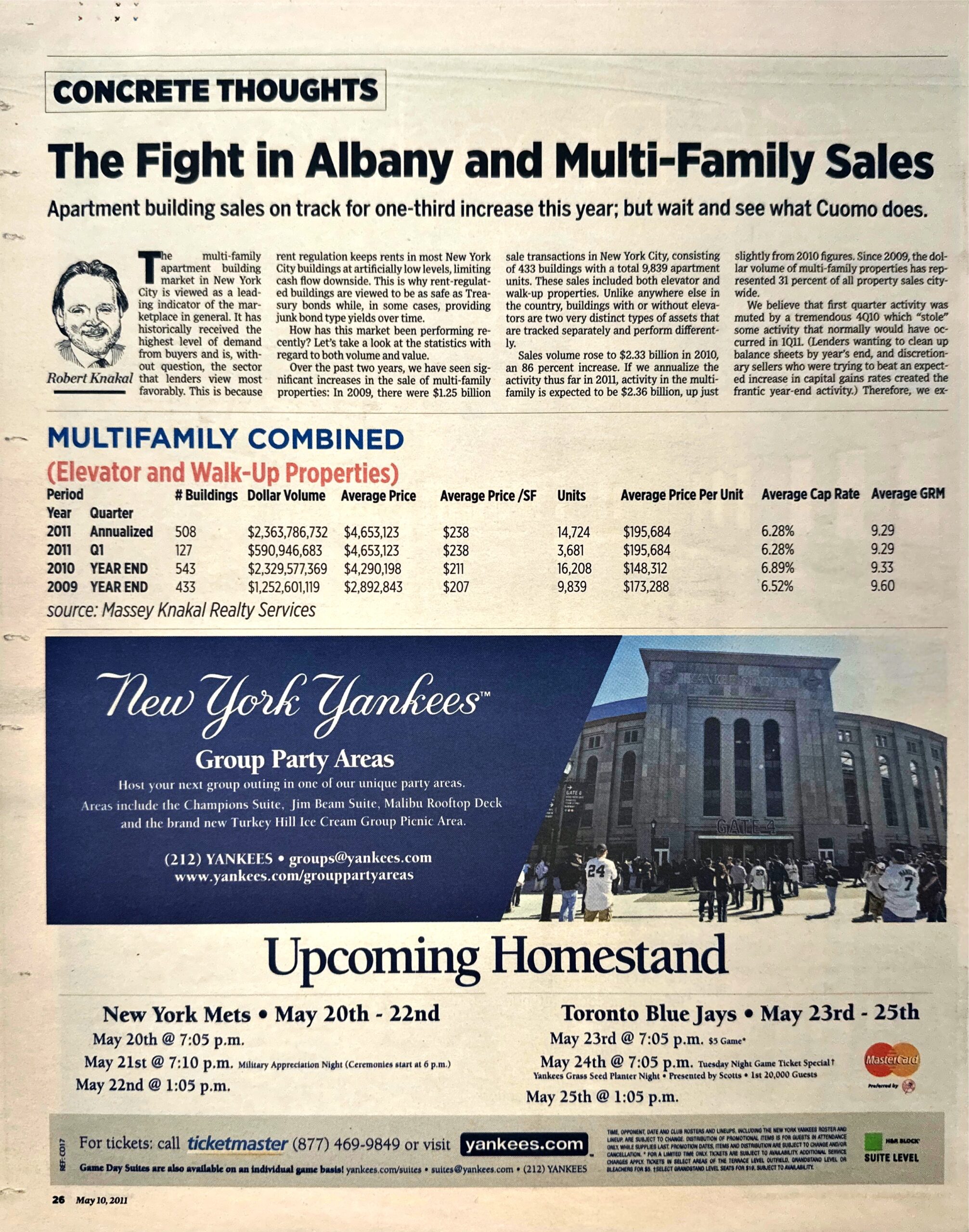 5-10 The Fight in Albany and Multi Family Sales