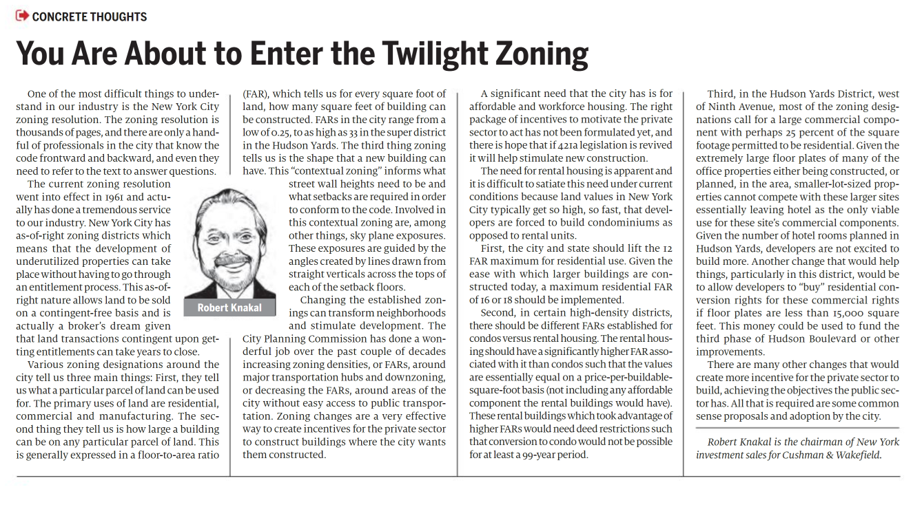 You Are About to Enter the Twilight Zoning - March 1,2017