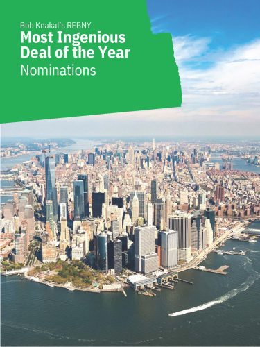 REBNY Most Ingenious Deal of the Year Nominations