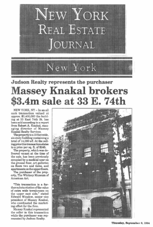 massey knakal brokers 3-4m sale 33 e 74th