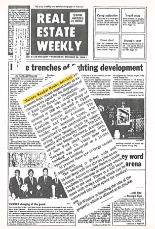 real estate weekly sales december 1989